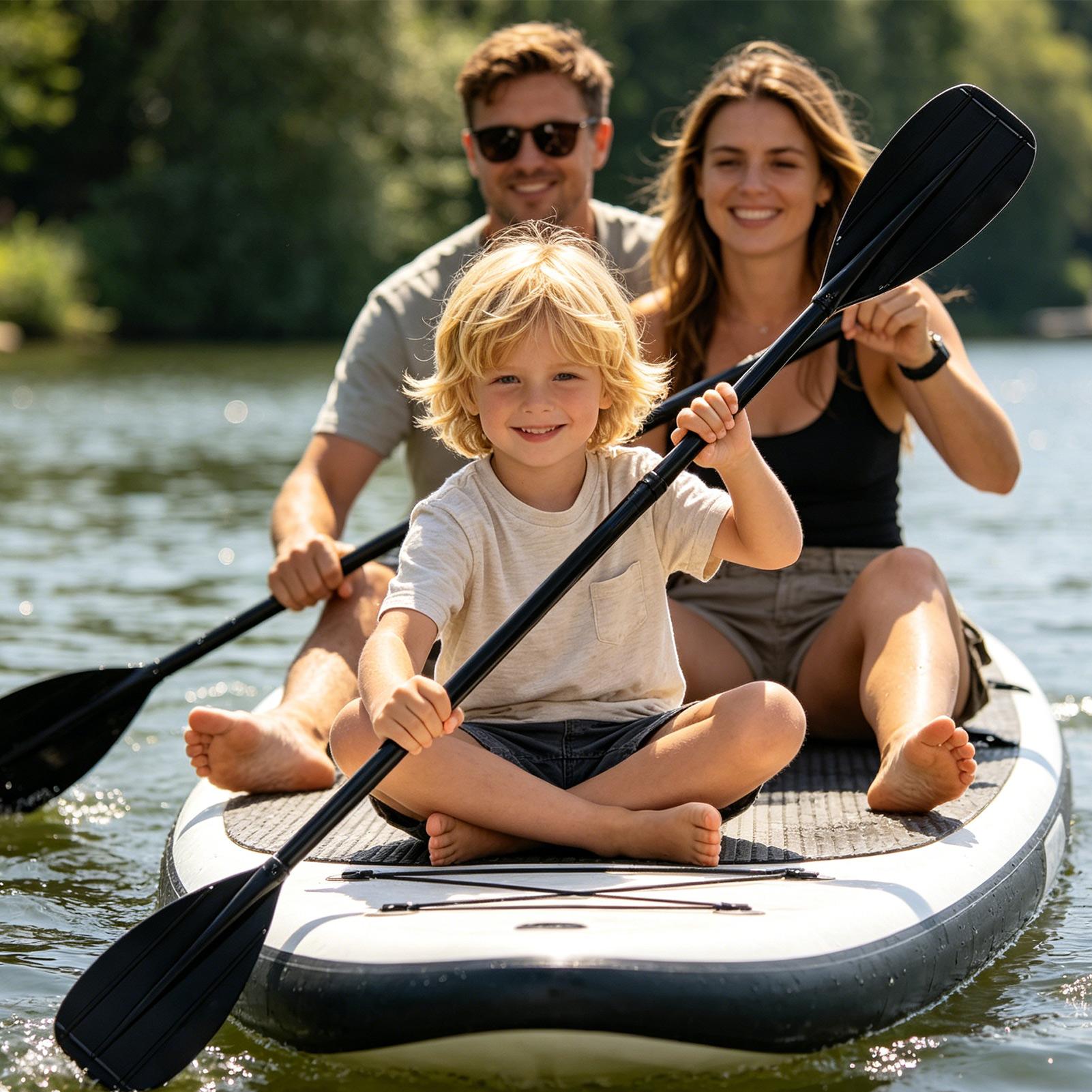 Fishing Kayak Anchor - ไม้พายคาร์บอนไฟเบอร์ 2 ท่อน น้ำหนักเบา แบบสองหัว สำหรับพายเรือคายัค