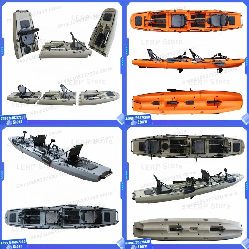 Fishing Kayak Sit In - เรือคายัคแบบแยกส่วน 14.5 ฟุต แบบนั่งบน สำหรับ 2