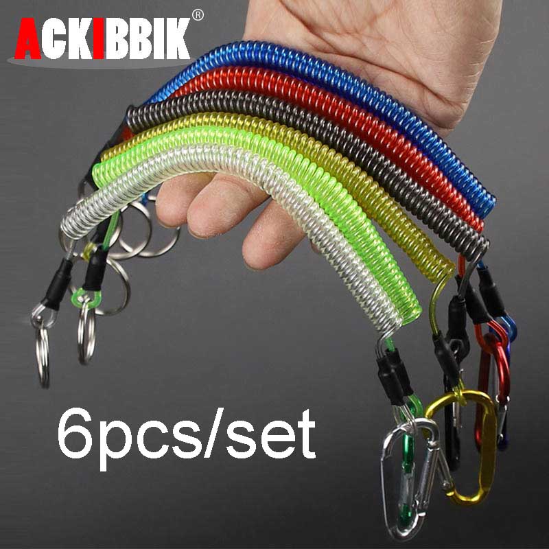 Ackibbik 6pcs ตกปลา Lanyard Ca - Fishing Kayak Paddle Leash บทวิจารณ์และราคา