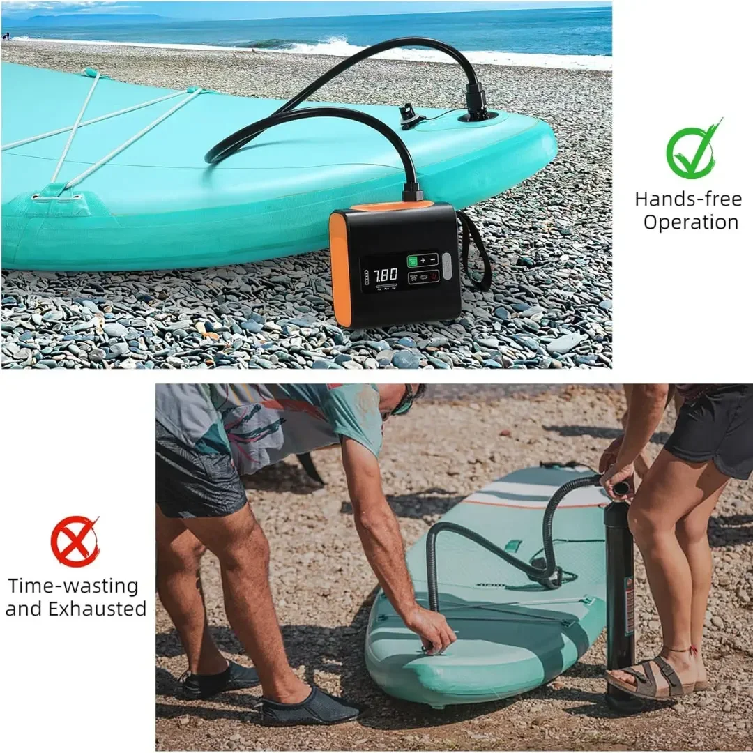 ปั๊มลมพกพาสำหรับตั้งแคมป์กลางแ - Fishing Kayak Sit On Top บทวิจารณ์และราคา