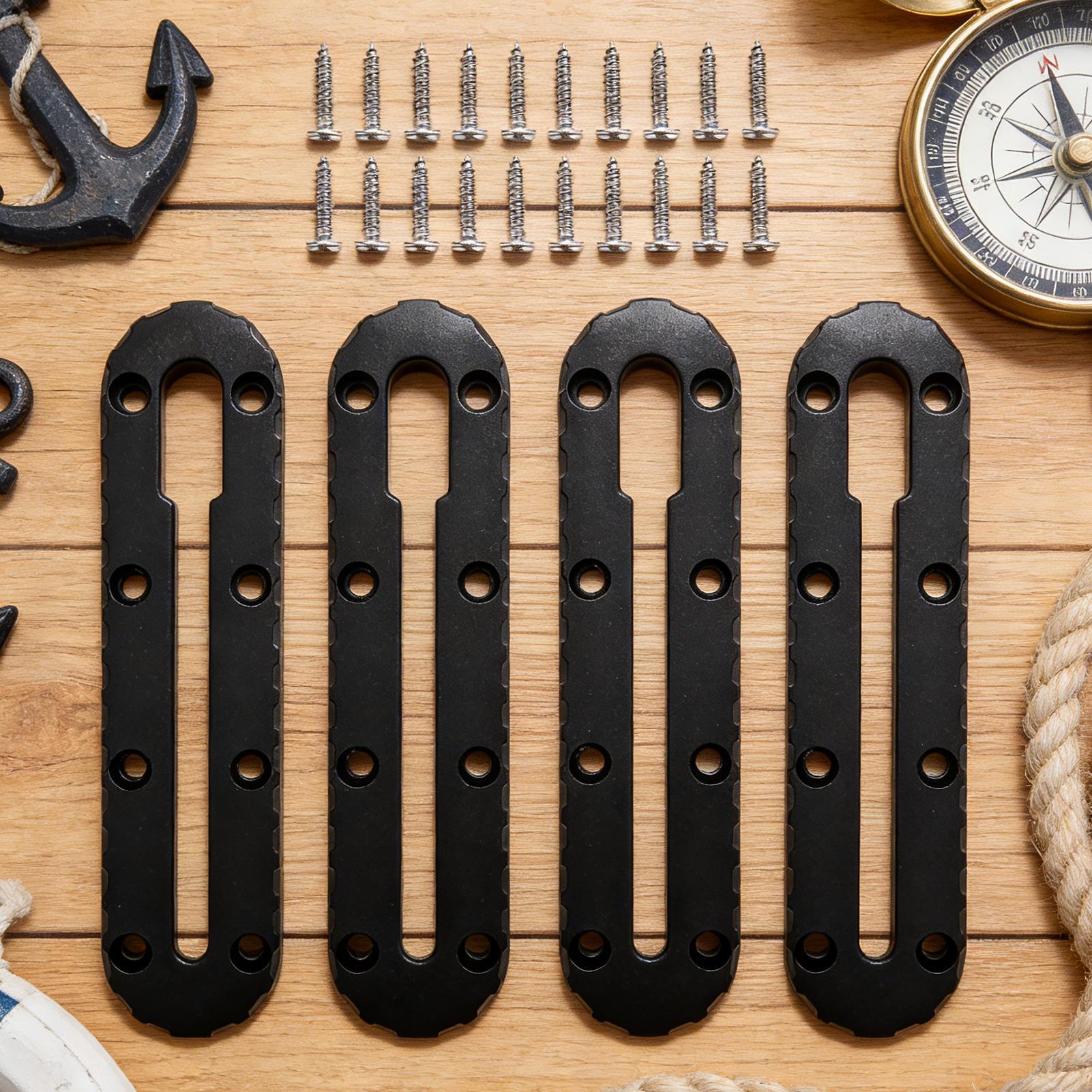 แท่นยึดคายัคพร้อมสกรู 4 ชิ้น ท - Fishing Kayak Fish Finder Mount บทวิจารณ์และราคา