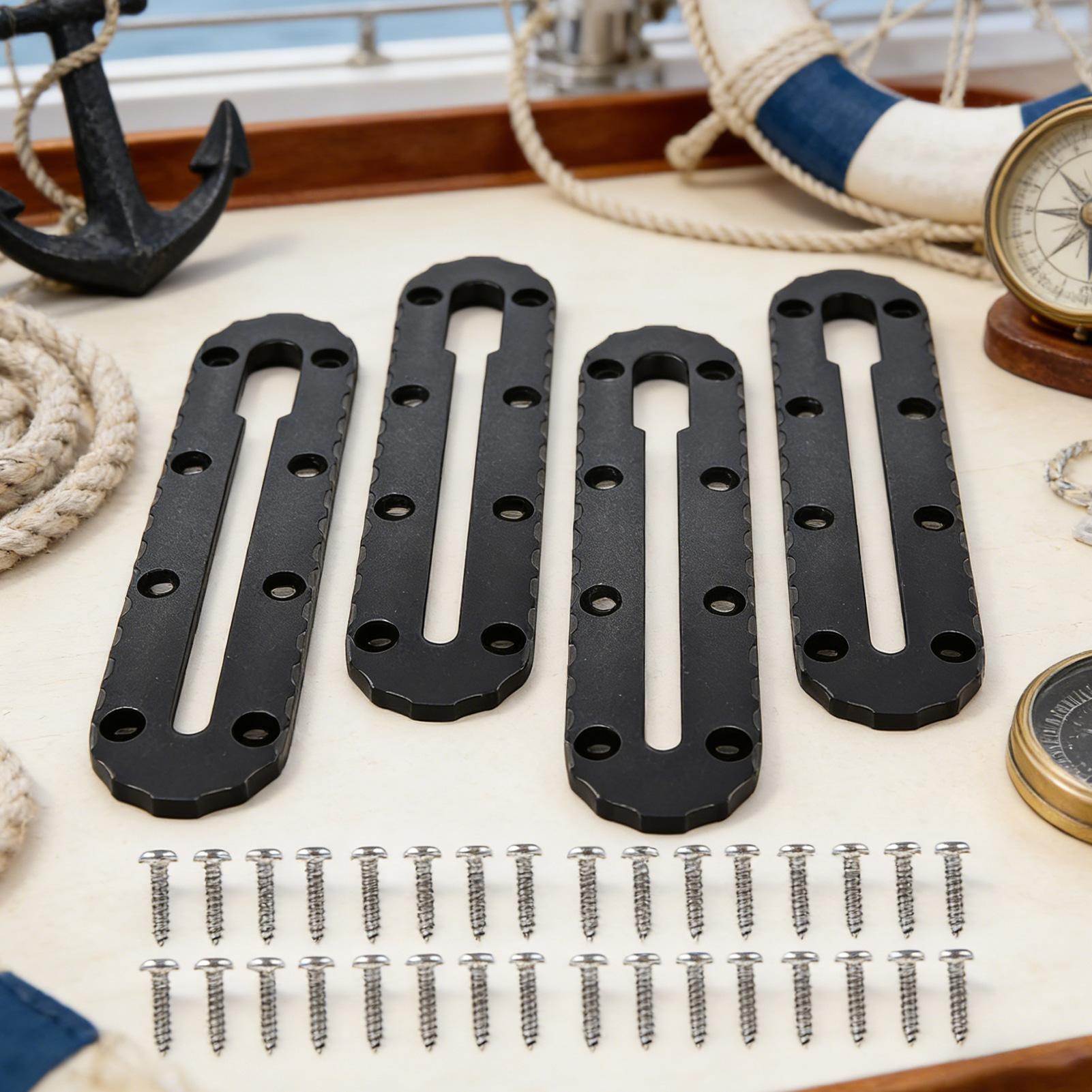 แท่นยึดคายัคพร้อมสกรู 4 ชิ้น ท - Fishing Kayak Fish Finder Mount บทวิจารณ์และราคา
