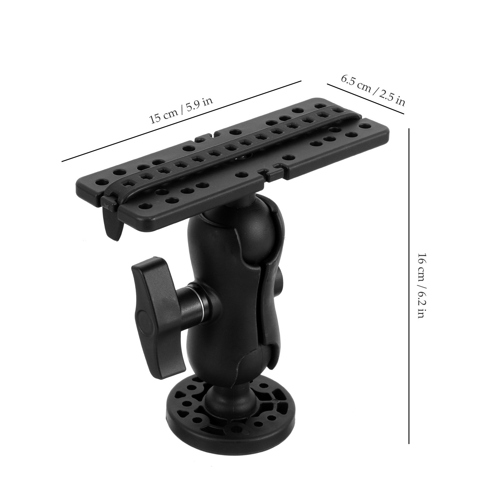 ที่ยึดเครื่องหาปลาแบบแข็งแรงสำ - Fishing Kayak Fish Finder Mount บทวิจารณ์และราคา