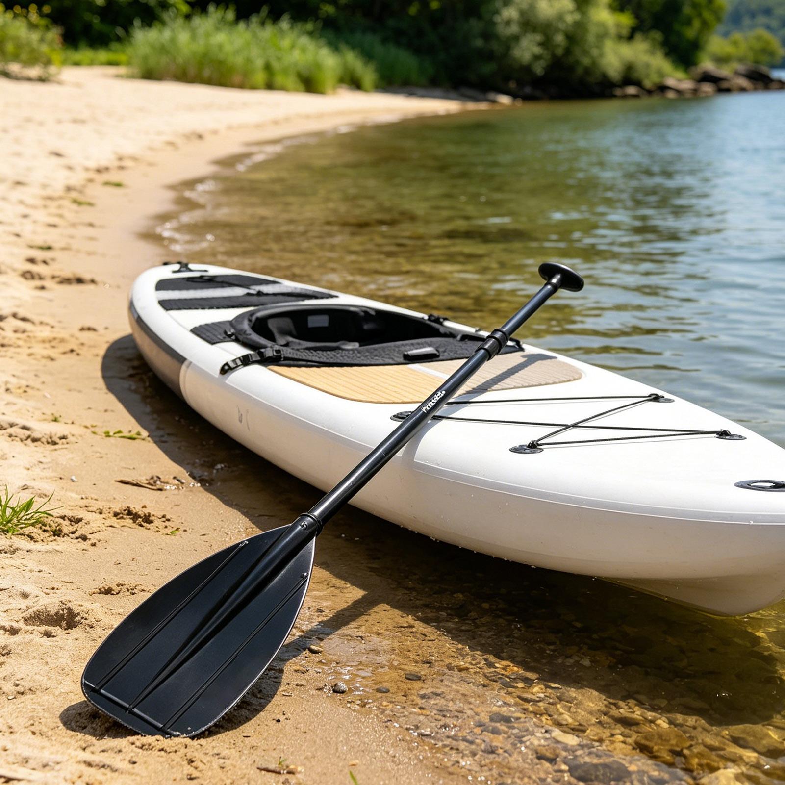 ไม้พายคาร์บอนไฟเบอร์ 2 ท่อน น้ - Fishing Kayak Paddle บทวิจารณ์และราคา