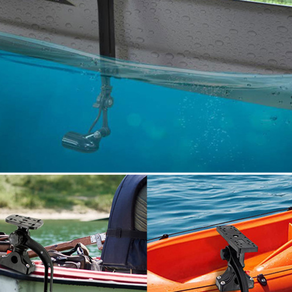 ขายึดเครื่องหาปลาสำหรับเรือประ - Fishing Kayak Fish Finder Mount บทวิจารณ์และราคา