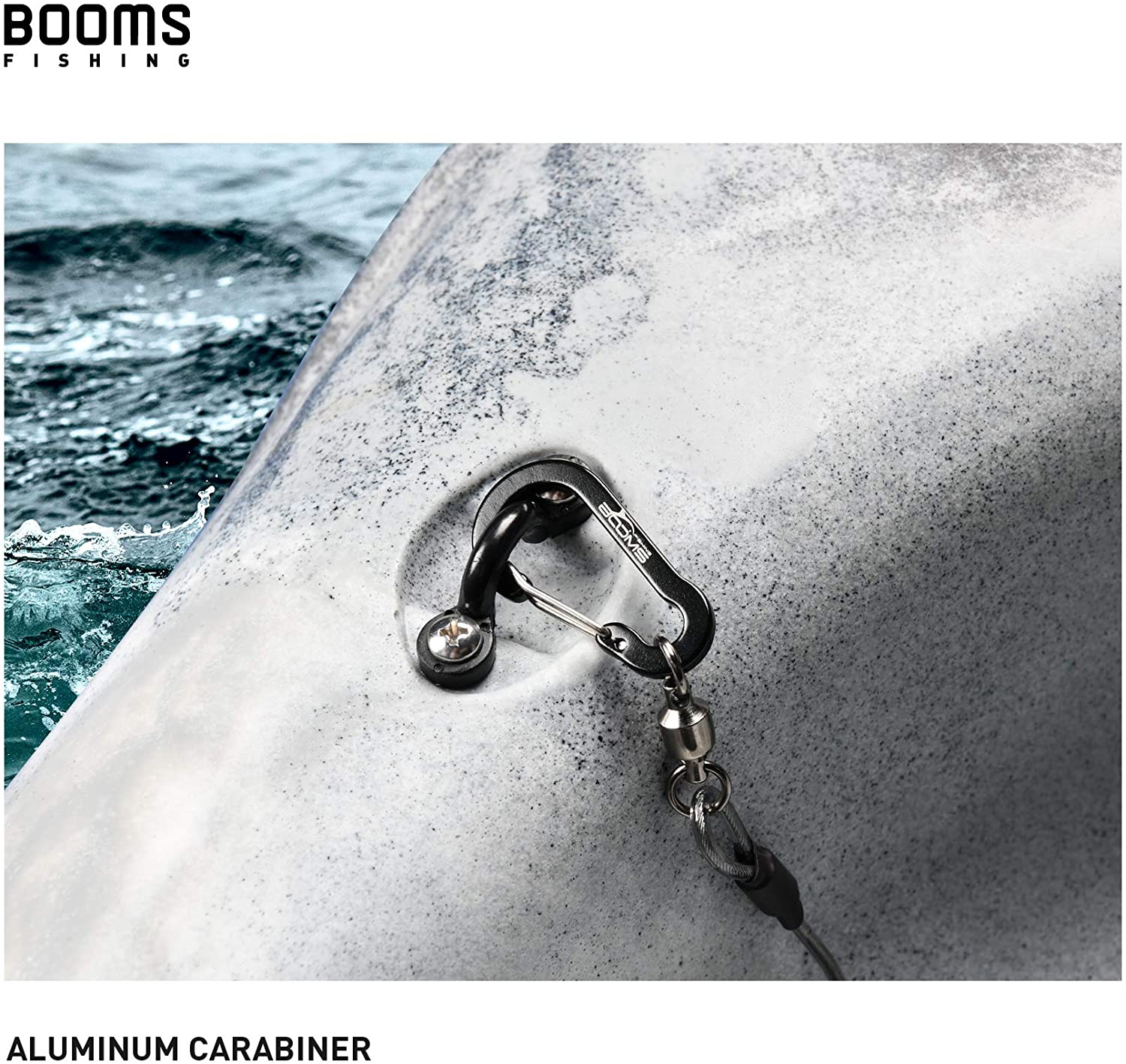 Booms T02RB1ตกปลาสายคล้อง4ชิ้น - Fishing Kayak Paddle บทวิจารณ์และราคา