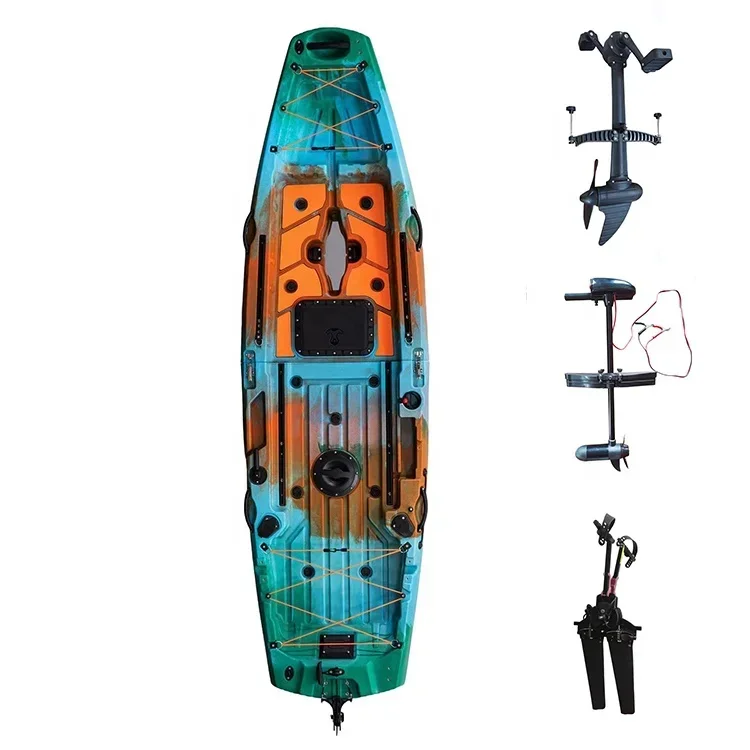 เรือพลาสติกพับได้ 9.5 ฟุต สำหร - Fishing Kayak Pedal Drive บทวิจารณ์และราคา