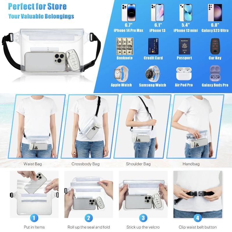 กระเป๋ากันน้ำสำหรับใส่โทรศัพท์ - Fishing Kayak Storage Bag บทวิจารณ์และราคา