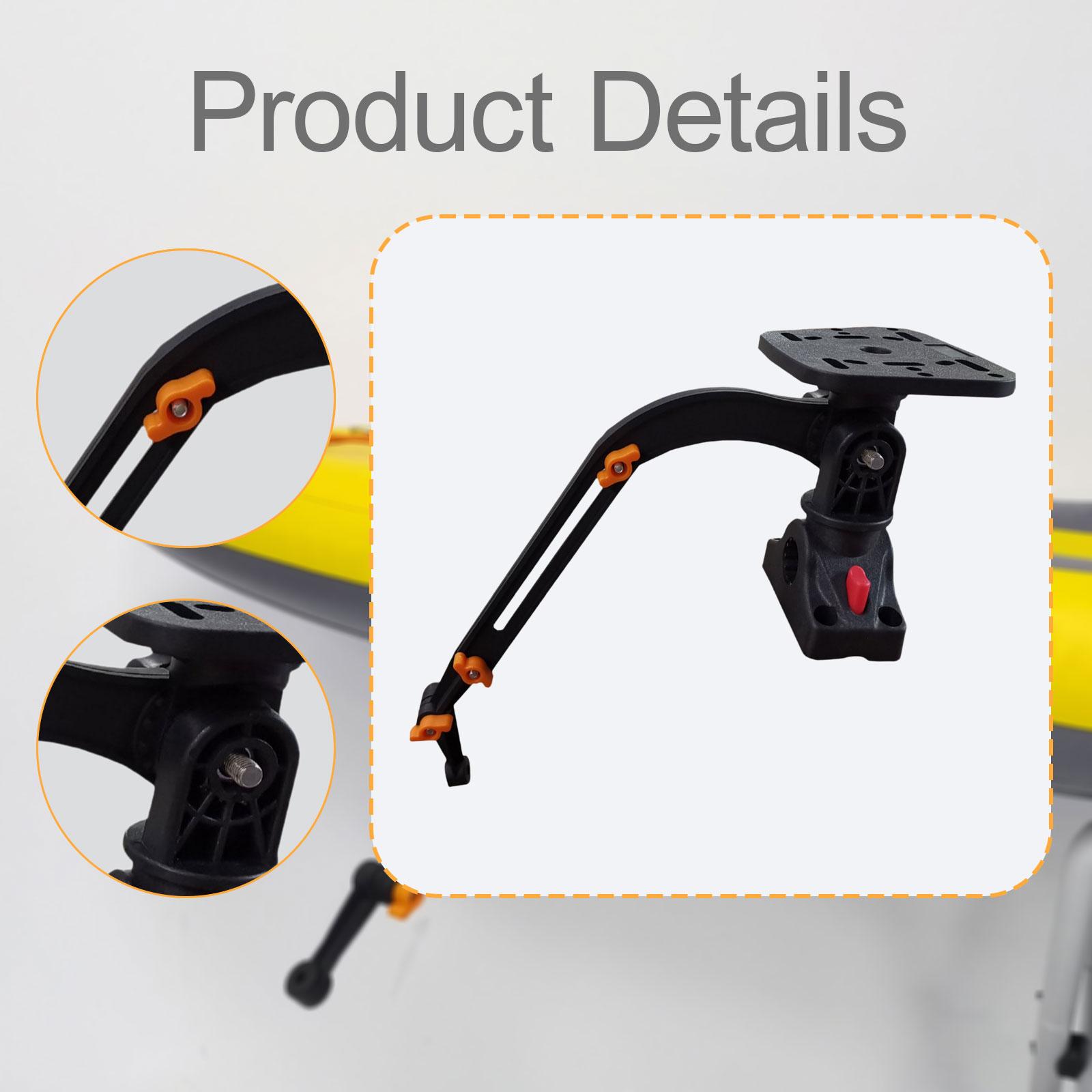 ขายึดเครื่องหาปลาแบบปรับได้ ขน - Fishing Kayak Fish Finder Mount บทวิจารณ์และราคา